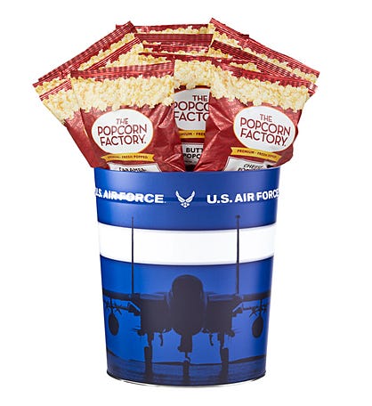 US Air Force Popcorn Tin